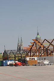 Blick Richtung Paulskirche am 24.07.2018 (©Foto:Marikka-Laila Maisel)